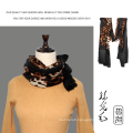 100% Merino Wool Leopard Printing Shawl for Lady